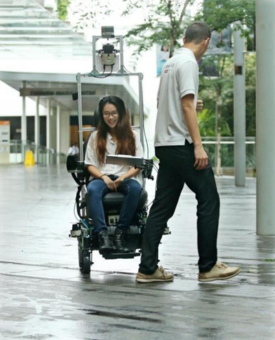 SMART的自動駕駛輪椅